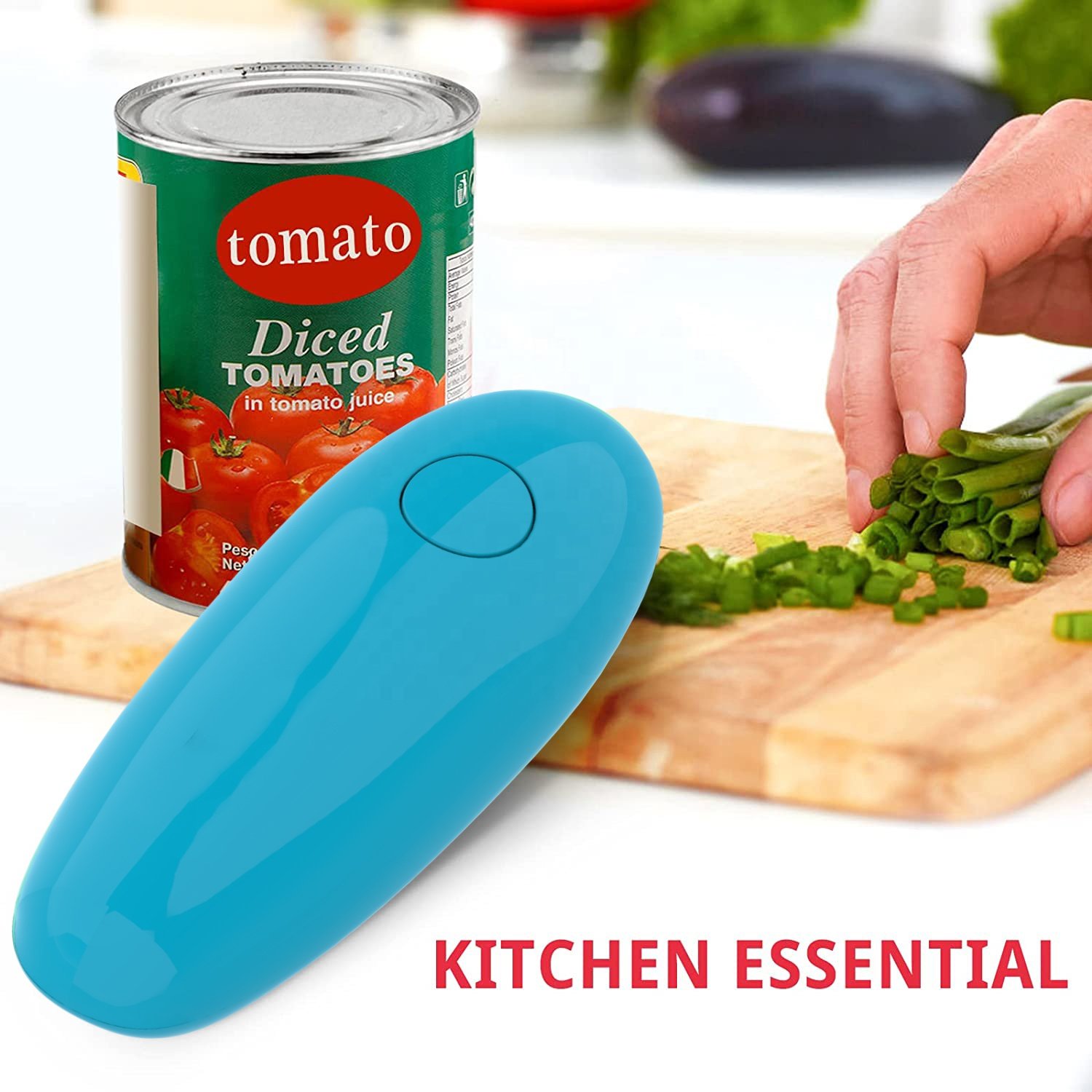 Can Opener, Automatic Can Openers Prime for Seniors Handheld Jar Openers Kitchen Bar Tool Gadget Electric Can Opener