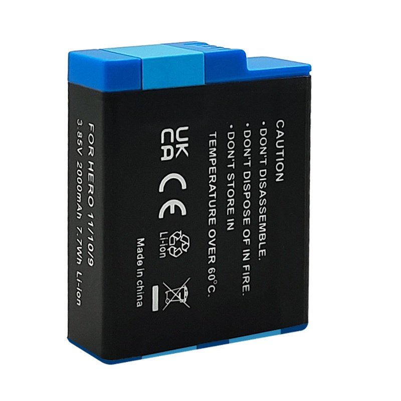 Battery decoding for GoPro Hero11 , sports camera battery accessories for GoPro Hero10/9