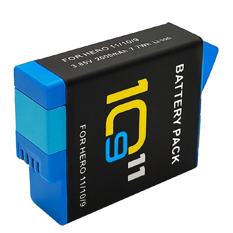 Battery decoding for GoPro Hero11 , sports camera battery accessories for GoPro Hero10/9