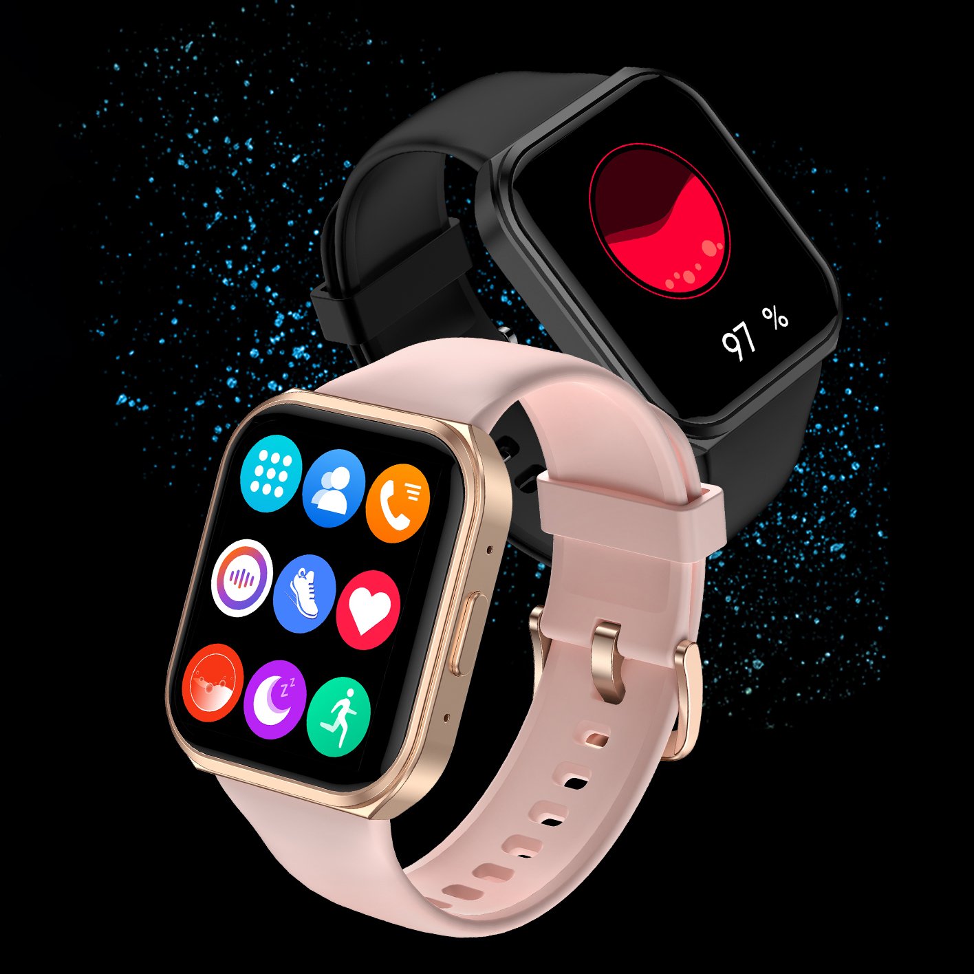 2024 Big screen 2.01 inch Sport Fitness Tracker Blood Oxygen smartwatches relojes Smart Watch for men women