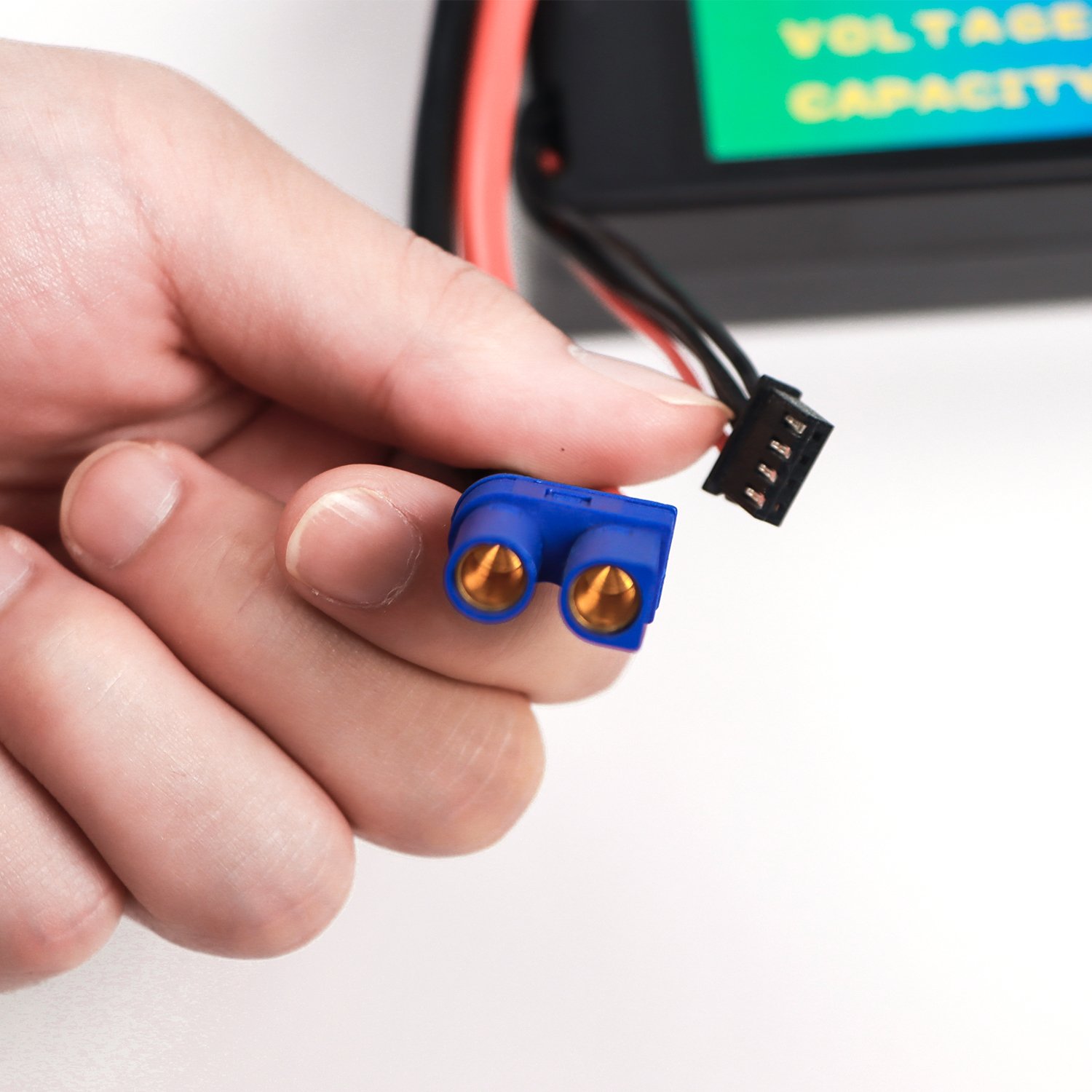 1043126 11.1V 5000mAh Li-PO Remote Drone Battery Pack with Connector for 72V Drones 3500mAh+2600mAh Capacity LCO Anode Material