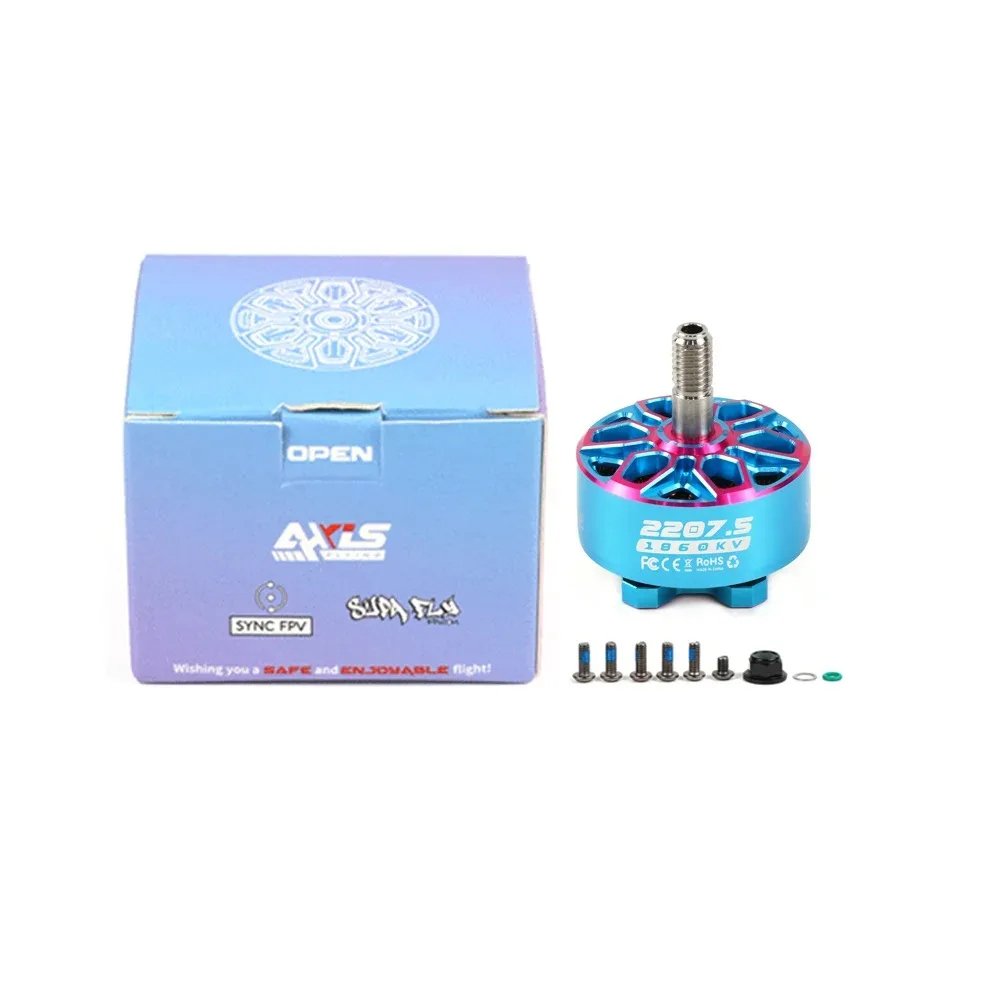 Axisflying Bando 2207.5 6S 1860KV 1960KV Brushless Motor for FPV Freestyle 5inch Cinewhoop Cinematic Drone DIY Parts