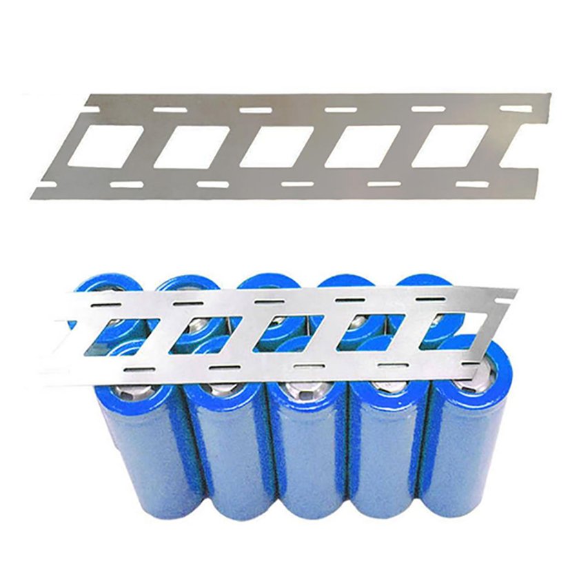 Nickel Fer Batterie Battery Pack 18.5mm Offset Nickel Plate Steel Strip 2P Parallelogram offset Pure Nickel Strips 18650