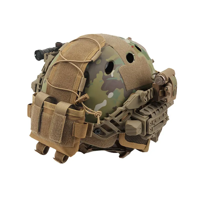 Outdoor Counterweight Helmet Storage Bag Tactical Pouch MK2 Battery Case For Tactical Helmet Pouch Hunting Accessories