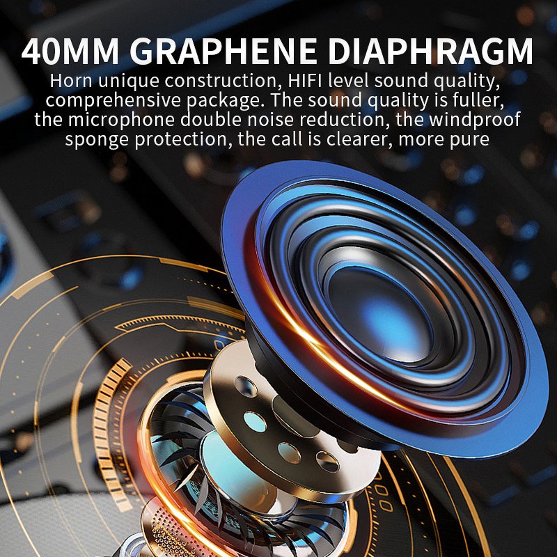 Y10 Classic Style Motorcycle Accessories Helmet Wireless Headphones Waterproof IPX6 Earphones with Long Battery Life