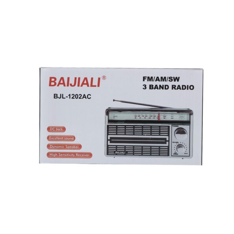 Retro silver elderly radio compact portable outdoor carry large capacity storing volume speaker player