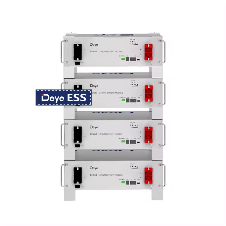 Hot sale Deye SE-G5.1 Pro-B Low Voltage Lithium Batter LiFePO4 51.2v 100Ah stackable Lithium Batteries for home use
