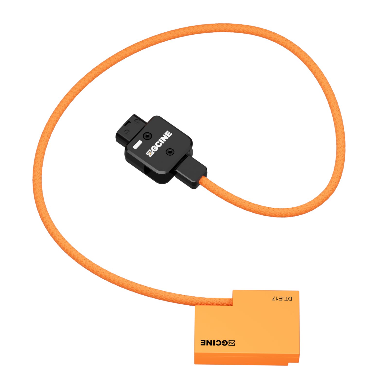 ZGCINE PD D-Tap to D Tap LP-E17 Dummy Battery Cable Anti-reverse 180° Adjustable Dummy Battery Camera Accessories