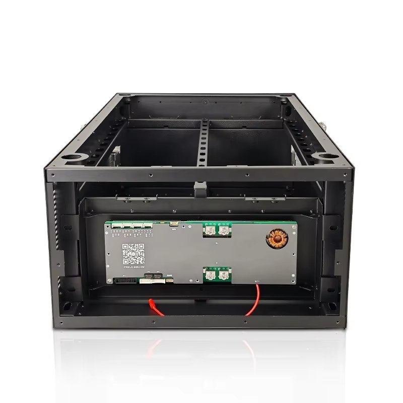 Customized 5Kw Lifepo4 Battery Pack 48V 100Ah 105Ah Batteries Case Accessories 5.5Kw 51.2V 105Ah Metal Empty Battery Box