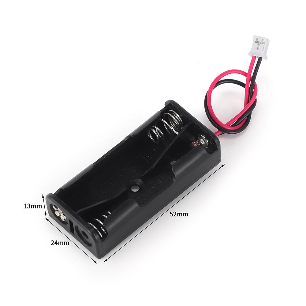 AAA Dual Battery Box ABS & PP Material ROHS Certified Holder