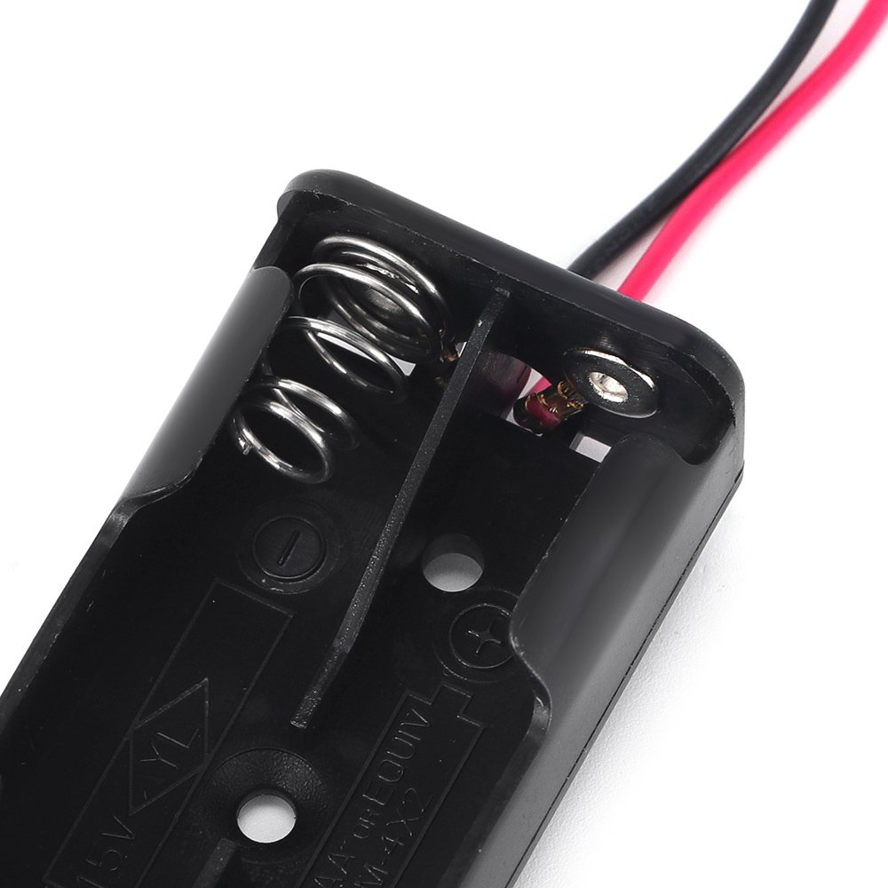 AAA Dual Battery Box ABS & PP Material ROHS Certified Holder