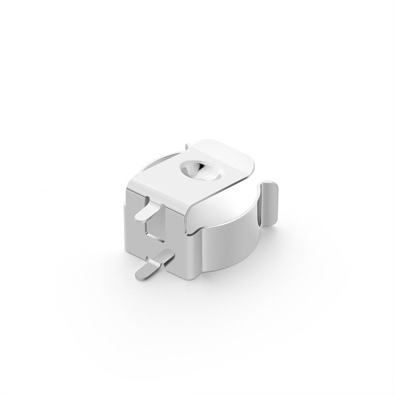 Supplier Manufactures Plated Hardware Battery Holder Clamp Nickel Steel Battery Clamp Stamping Sheet Metal For Trucks Cars