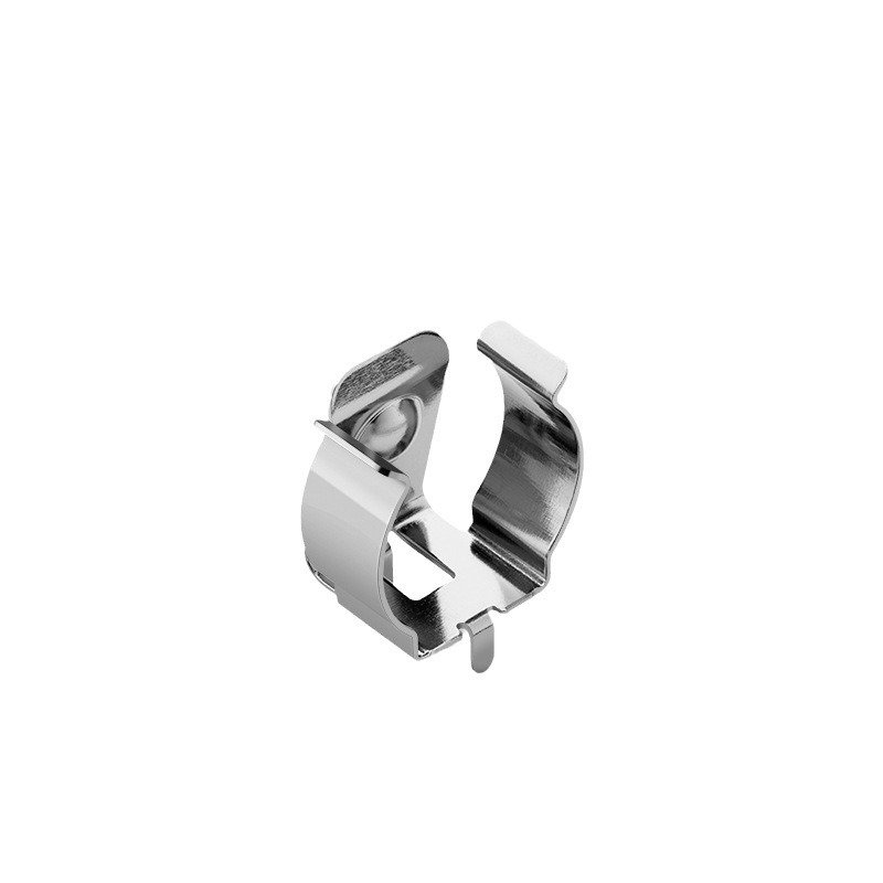 Supplier Manufactures Plated Hardware Battery Holder Clamp Nickel Steel Battery Clamp Stamping Sheet Metal For Trucks Cars
