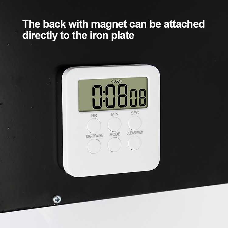 Digital timer switch Alarm clock countdown timer 99 min. and 59 sec Countdown kitchen Timer