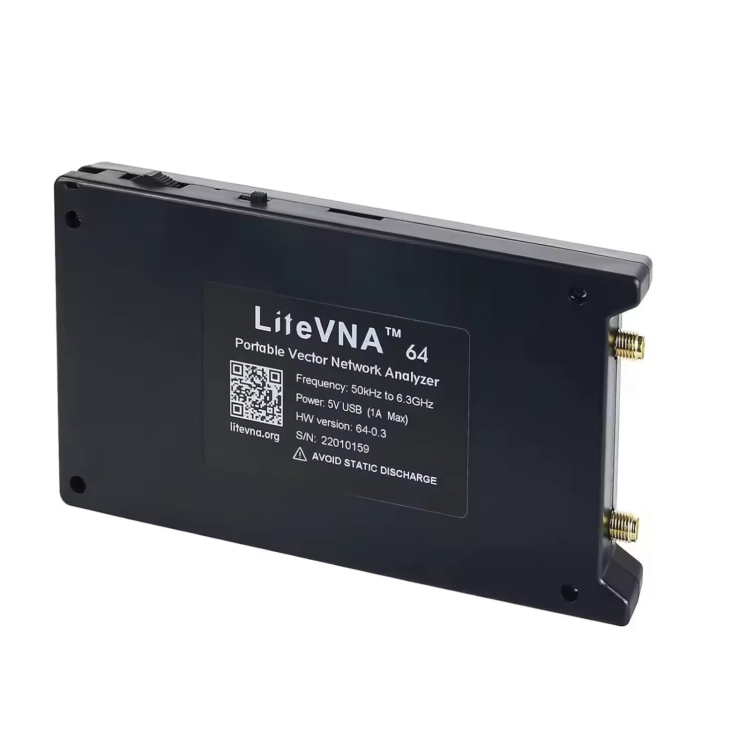 LiteVNA-64 Portable Vector Network Analyzer Antenna Analyzer 50KHz-6.3GHz Drone Accessories 4\" Display Battery FPV RC Drones