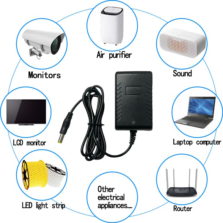 OEM ODM 6V12V24V Charger 4V6V4AH Lead-Acid Battery 6V1A Battery Charger 10W/15W Output Power US/EU/AU Socket Standard Lead Acid