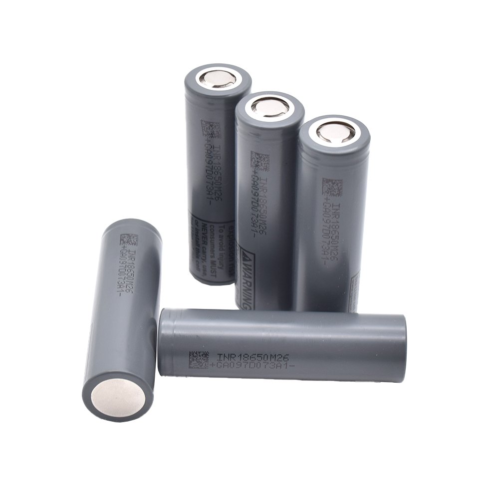 GEB 10A High Rate Deep Cycle Original Cheap Li ion 18650 3.7V 2600mAh INR18650M26 M26 Rechargeable Battery 18650 Lithium Battery
