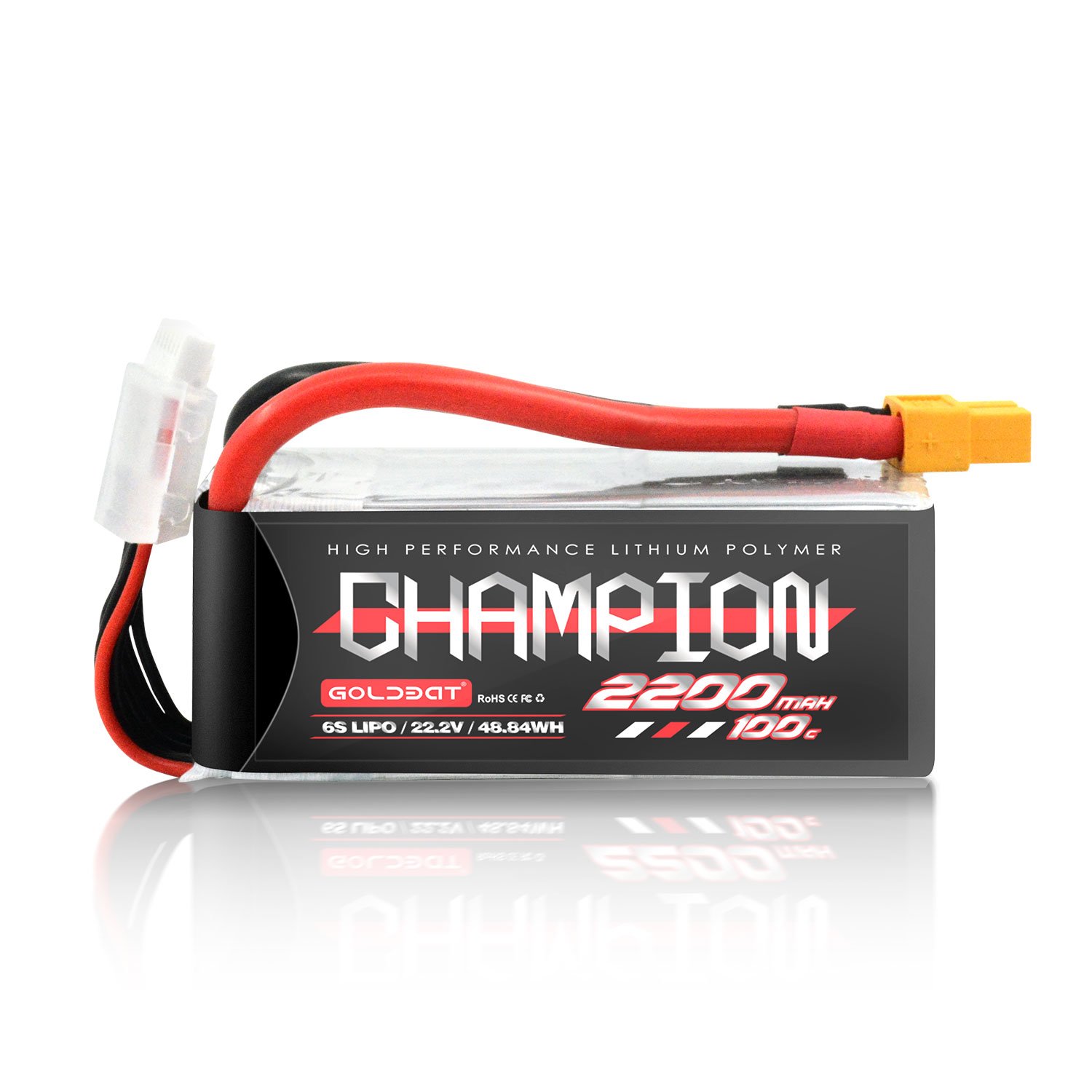 2S 3S 4S 5S 6S 2200mah 40C 60C RC LiPo Battery For RC Helicopter Aircraft Quadcopter With T/JST/XT30/XT60 Plug