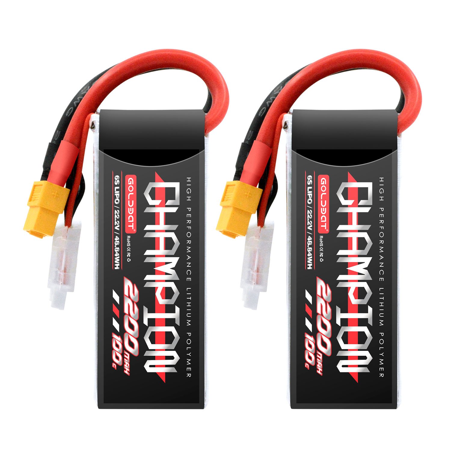 2S 3S 4S 5S 6S 2200mah 40C 60C RC LiPo Battery For RC Helicopter Aircraft Quadcopter With T/JST/XT30/XT60 Plug