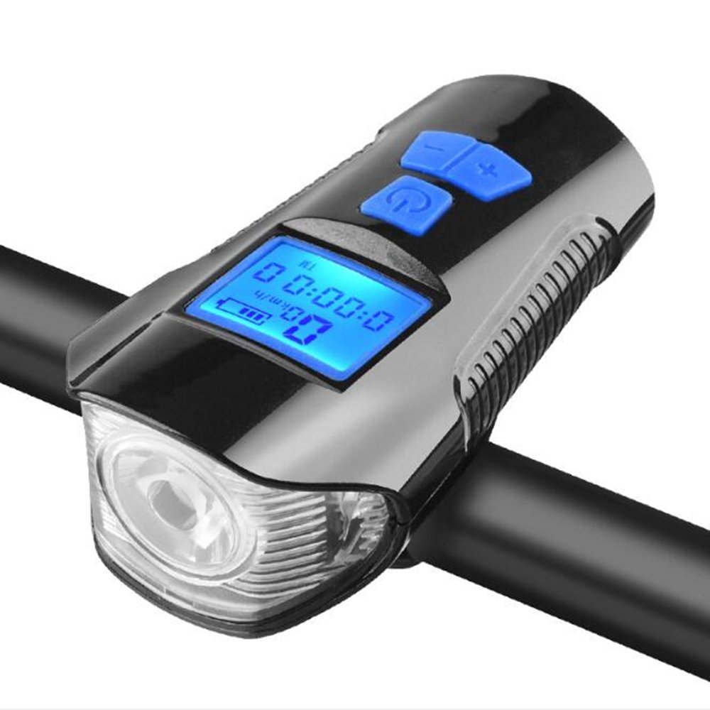 Cycle Accessories Power Display Front Light 6 Modes Mountain Bike Bicycle Head Light