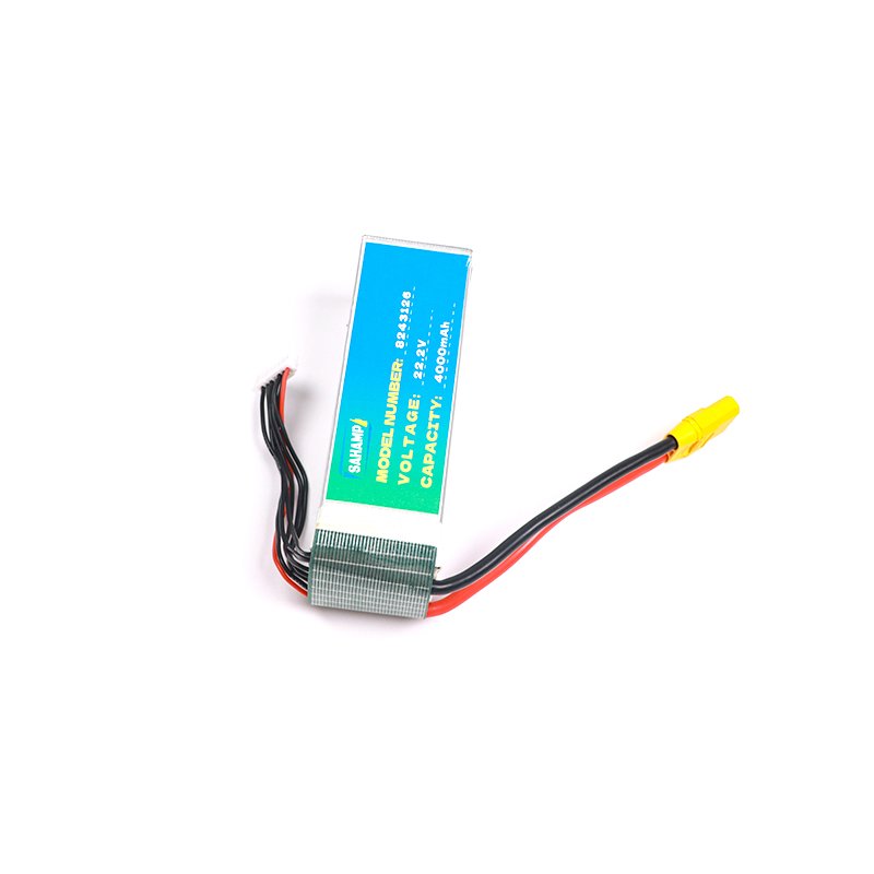 Wholesale 22.2V 4000mAh Lithium-Ion Drone Battery Pack High Frequency 8243126 Chinese Factory RC Aircraft Models LCO Anode