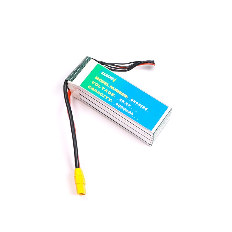Wholesale 22.2V 4000mAh Lithium-Ion Drone Battery Pack High Frequency 8243126 Chinese Factory RC Aircraft Models LCO Anode