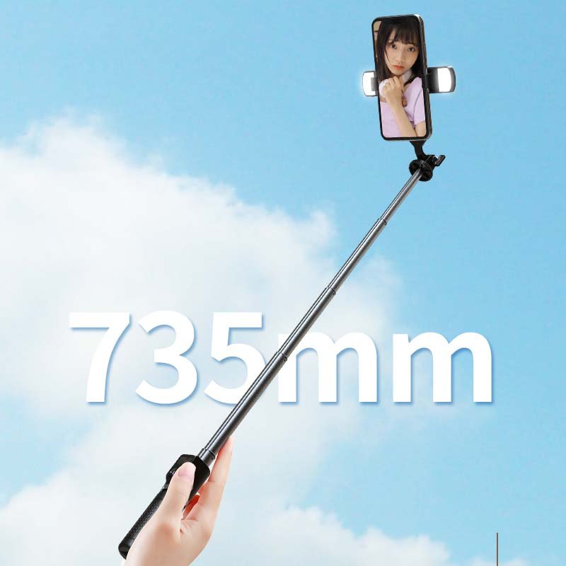 Portable Mini 3 In 1 Tripod Selfie Stick Smart Mobile Phone Accessories Desktop Selfie Sticks
