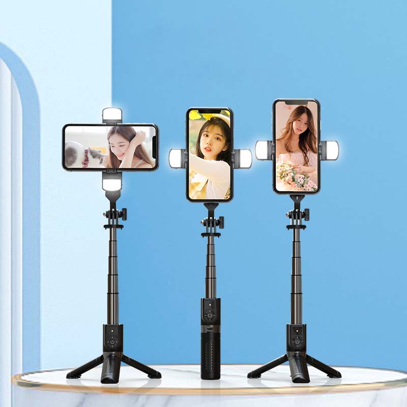 Portable Mini 3 In 1 Tripod Selfie Stick Smart Mobile Phone Accessories Desktop Selfie Sticks
