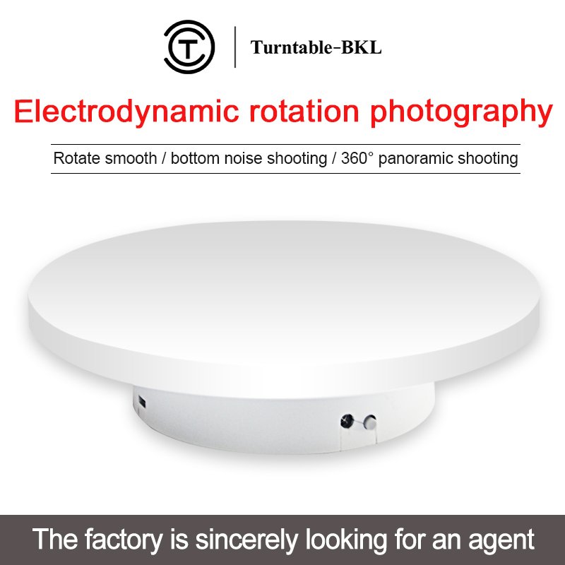 Turntable-BKL Battery driven Rotating Turntable Photography Studio Accessories Jewelry Photo Capture 360 turntable