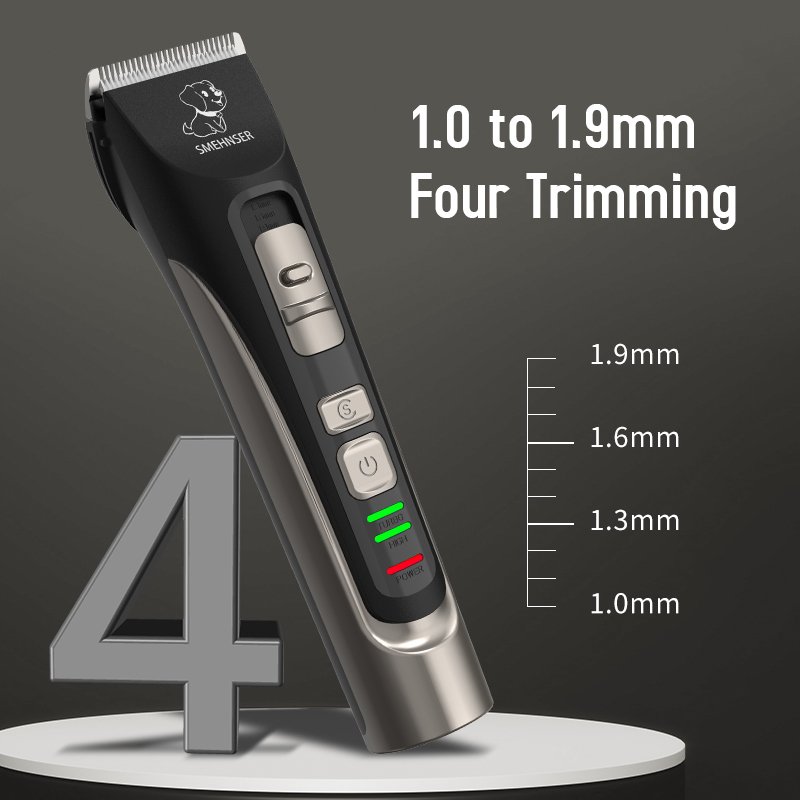 Usb Rechargeable Cordless Electric Quiet Dog Clippers Professional Heavy Duty Dog Grooming