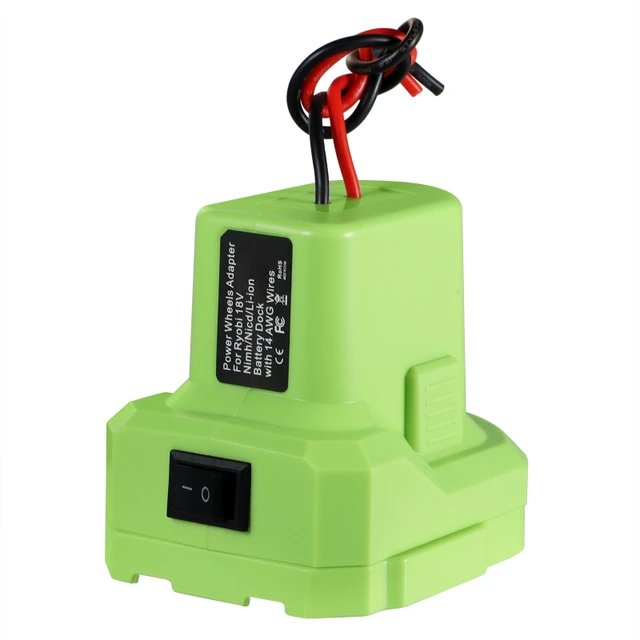 DIY battery adapter for Rybs 18V battery P108 P107 P103 dock power connector converter for Ni-MH battery power tool accessories