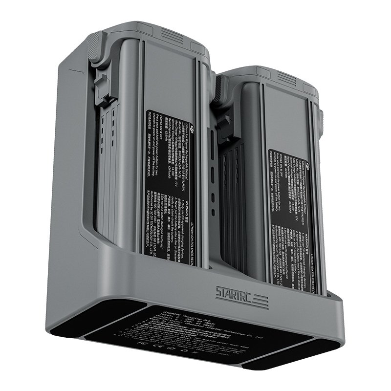 Two Way Charge Manager Preferred AIR 3S Charging Compartment For DJI AIR 3/AIR3S Anti-Overvoltage Battery Charging Base