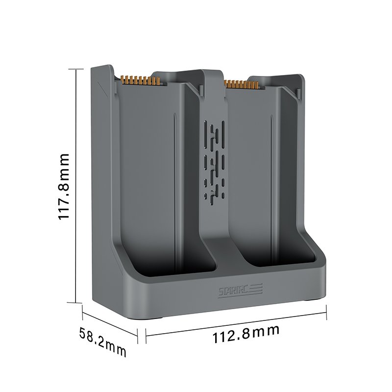 Two Way Charge Manager Preferred AIR 3S Charging Compartment For DJI AIR 3/AIR3S Anti-Overvoltage Battery Charging Base