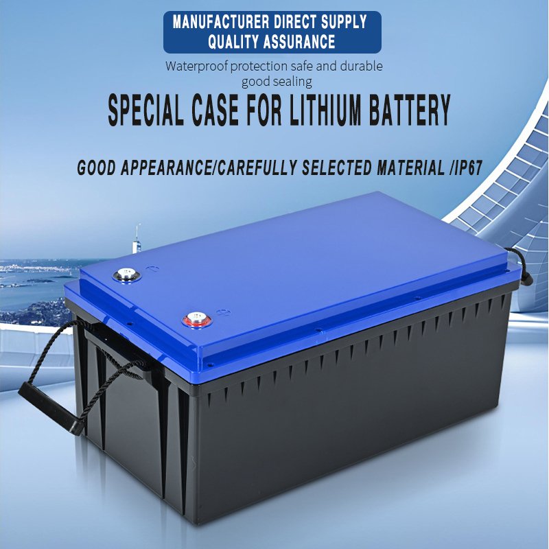 Abs 12V250 Screw Hole 32700 32650 18650 Plastic Battery Box Lifepo4 battery Case Shell Enclosure