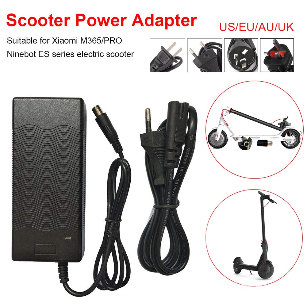 Electric Scooter Charger 42V 2A Adapter For Xiaomi Mijia M365 Es1 Es2 Electric Scooter Accessories Battery Charger