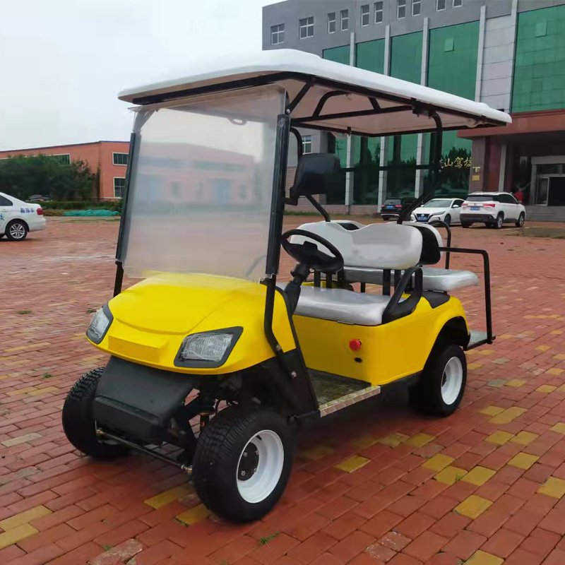 Car Golf Cart for Sale Brand New4 Wheel Electric Club CE Mini Car for Lowest Price Golf Cart Accessory Mesh Bag 3 - 4 Equipped
