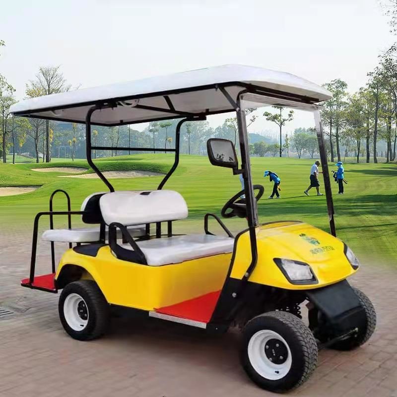 Car Golf Cart for Sale Brand New4 Wheel Electric Club CE Mini Car for Lowest Price Golf Cart Accessory Mesh Bag 3 - 4 Equipped