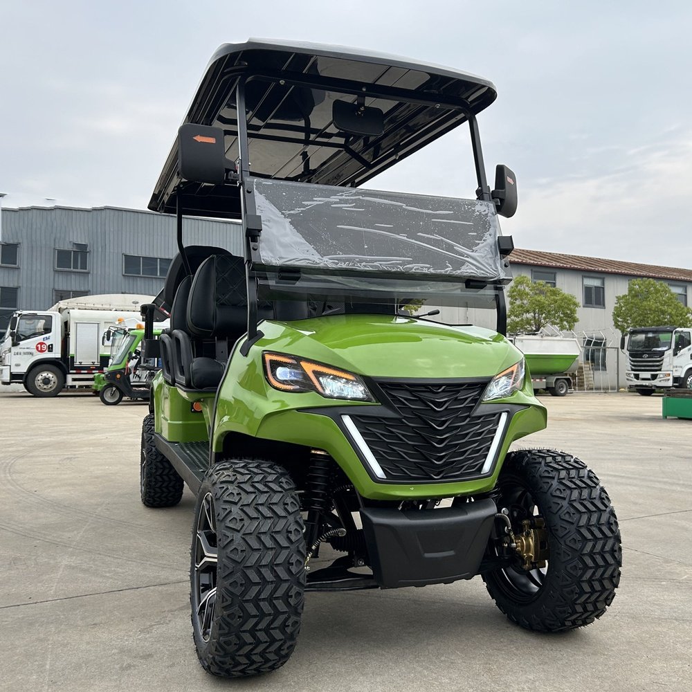 Car Golf Cart for Sale Brand New4 Wheel Electric Club CE Mini Car for Lowest Price Golf Cart Accessory Mesh Bag 3 - 4 Equipped