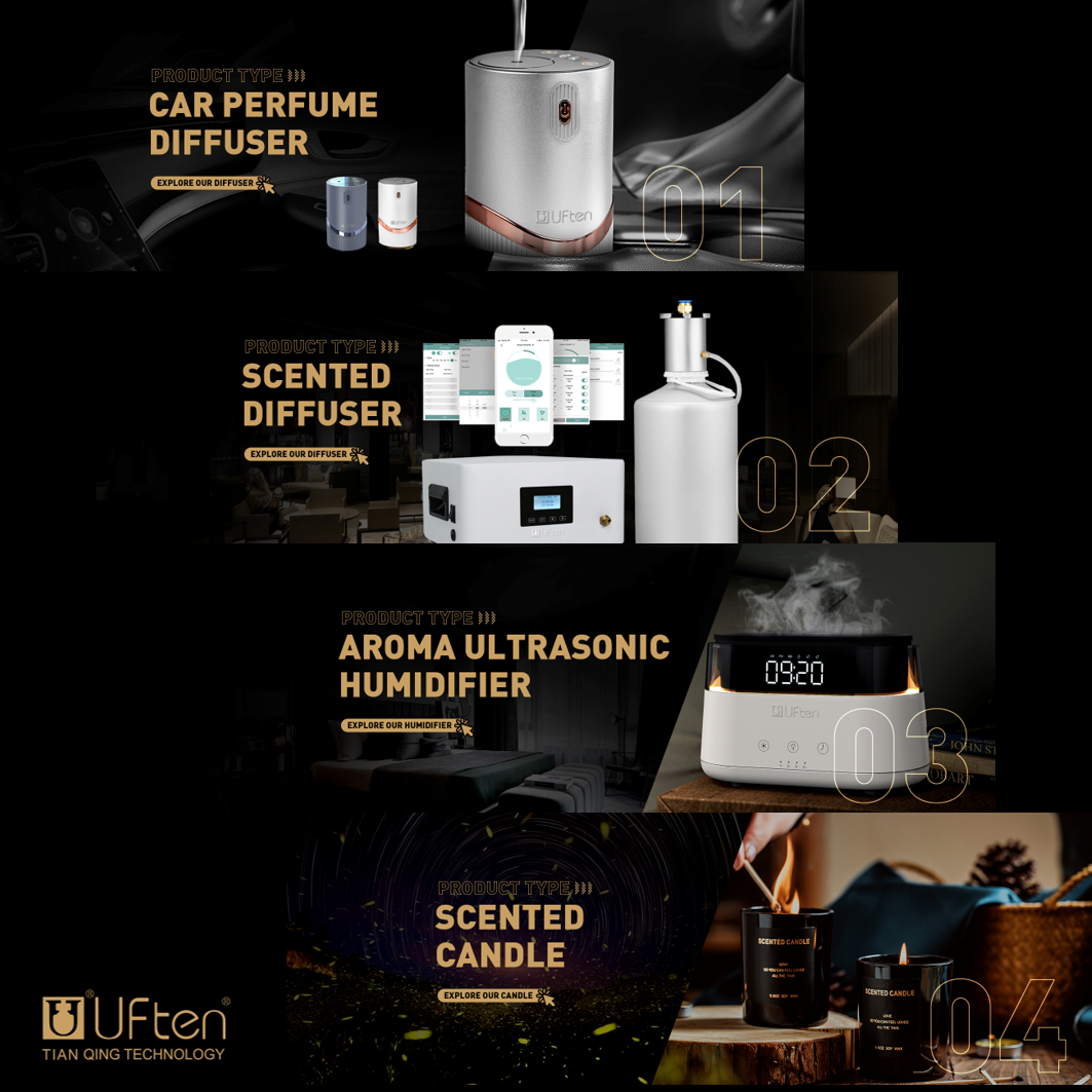 2024 Best Price Perfume Automatic Spray Car Fragrance Scent Machine Smart Car Air Freshener Portable Wireless Car Aroma Diffuser