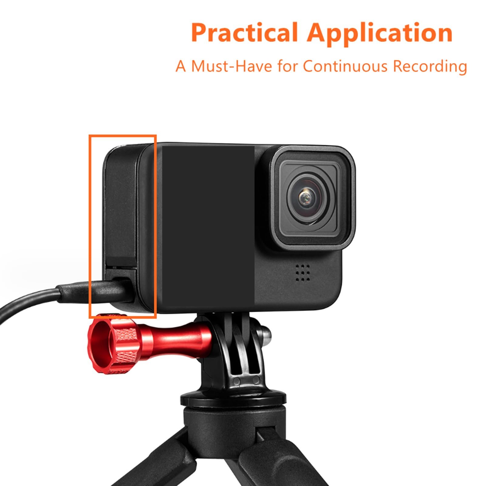 YEAH Replacement Battery Cover Side Door with Type-C Charging Port for Gopro Hero 13 12 11 10 9 Camera Accessories Repair Part