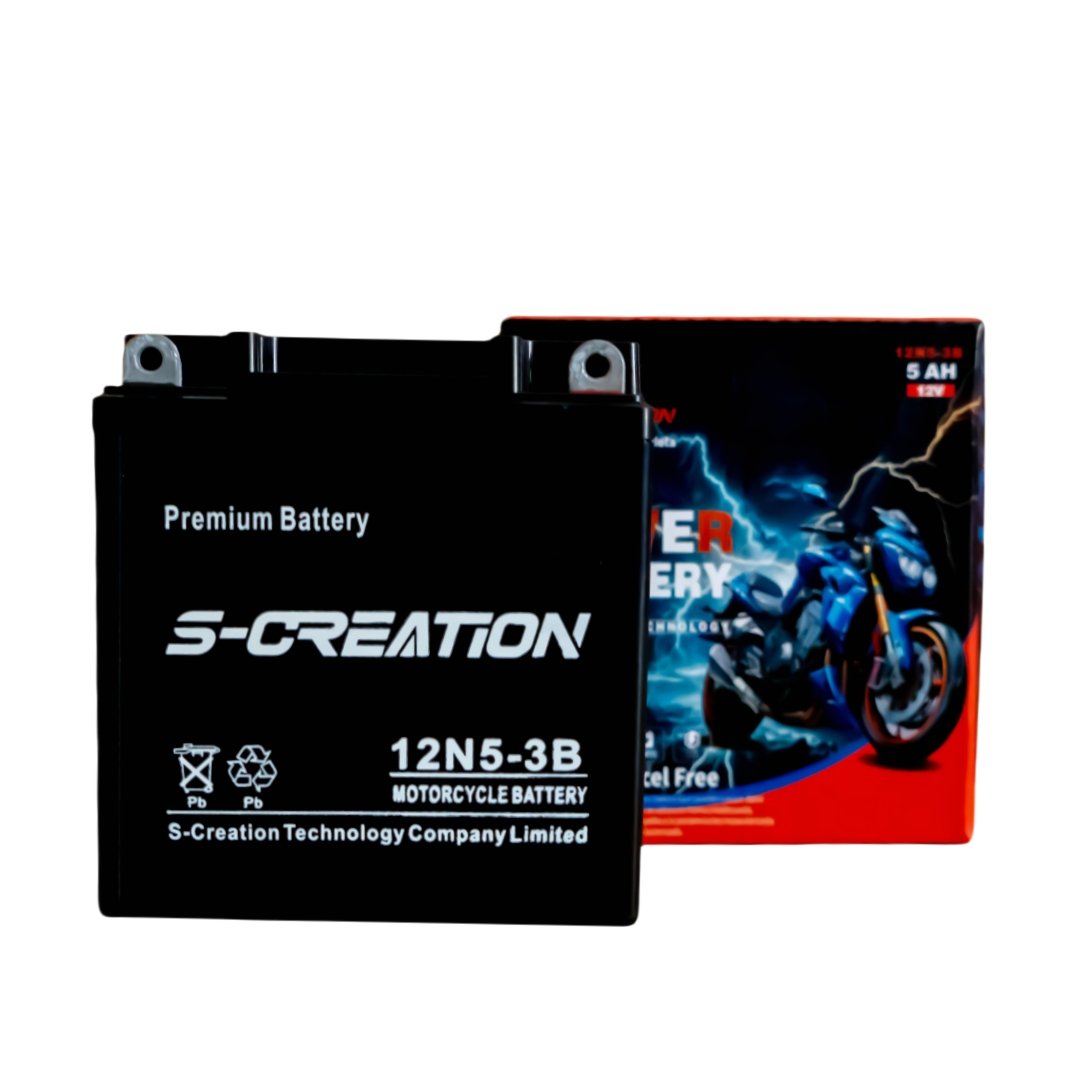 High Quality 12v5ah motorcycle lead acid battery 12N5-3B maintenance-free long life Battery