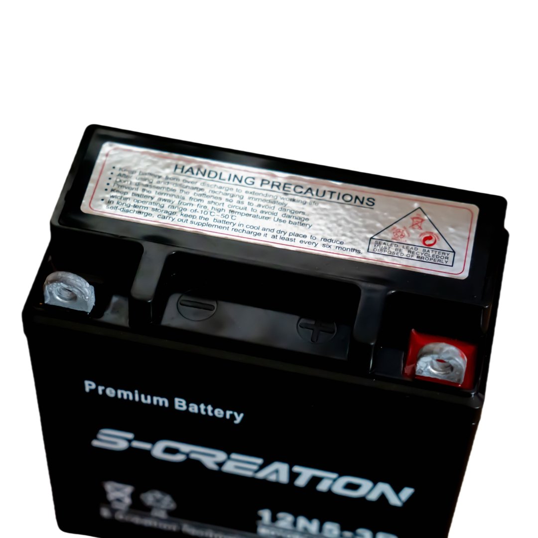 High Quality 12v5ah motorcycle lead acid battery 12N5-3B maintenance-free long life Battery