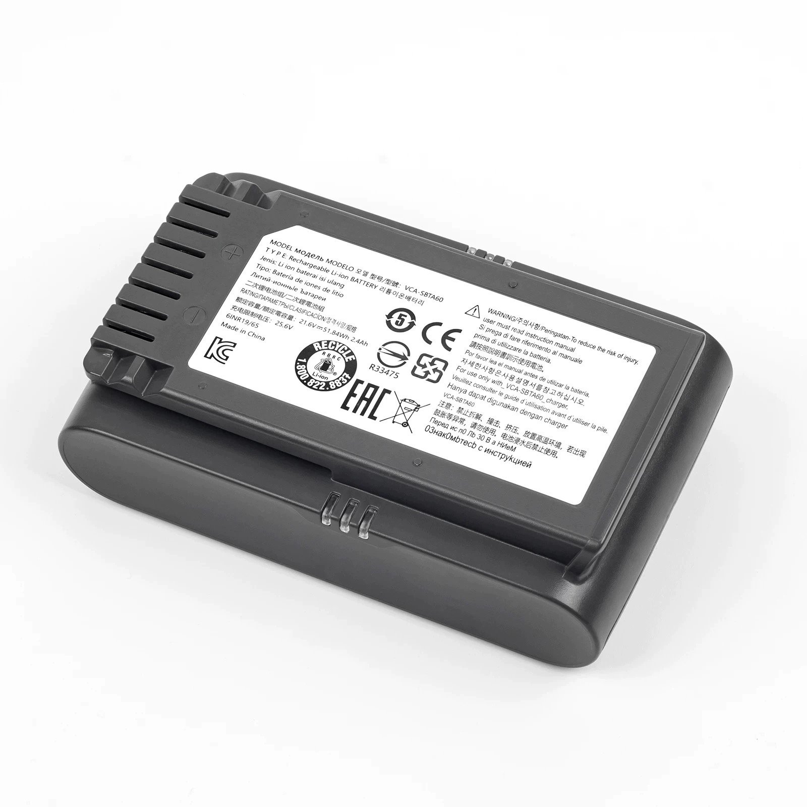 New for samsung Jet 60 VCA-SBTA60 Vacuum Cleaner Accessories Li-ion Rechargeable Battery High Quality