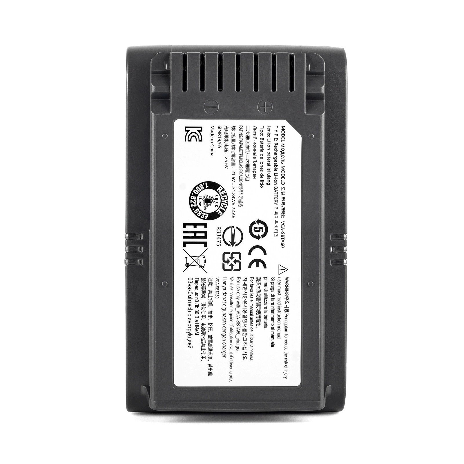 New for samsung Jet 60 VCA-SBTA60 Vacuum Cleaner Accessories Li-ion Rechargeable Battery High Quality