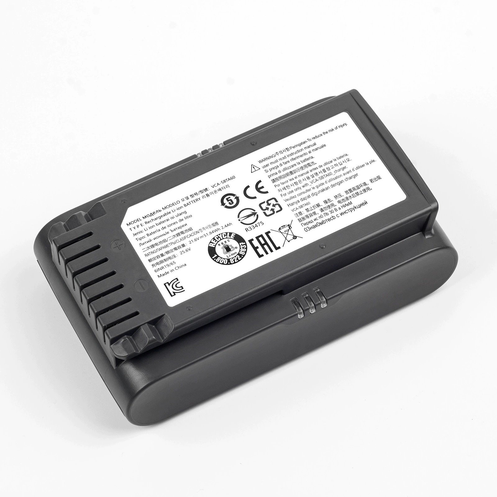 New for samsung Jet 60 VCA-SBTA60 Vacuum Cleaner Accessories Li-ion Rechargeable Battery High Quality