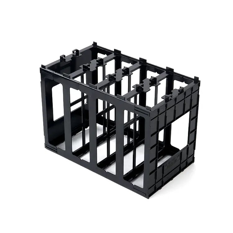 Black Plastic Lithium Battery Bracket Holder 105ah 230ah 280ah 304ah 314ah hithium Battery Holder For Battery Pack Accessories