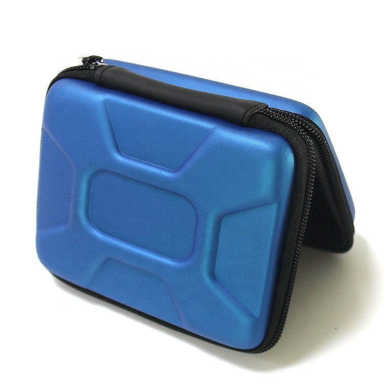 Leather Gadgets Pouch Electronics Accessories Organizer Travel Gear Storage Case Bag For Power Bank USB Cable SD Memory Cards
