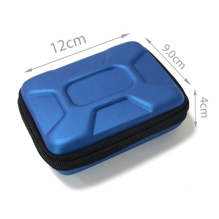 Leather Gadgets Pouch Electronics Accessories Organizer Travel Gear Storage Case Bag For Power Bank USB Cable SD Memory Cards