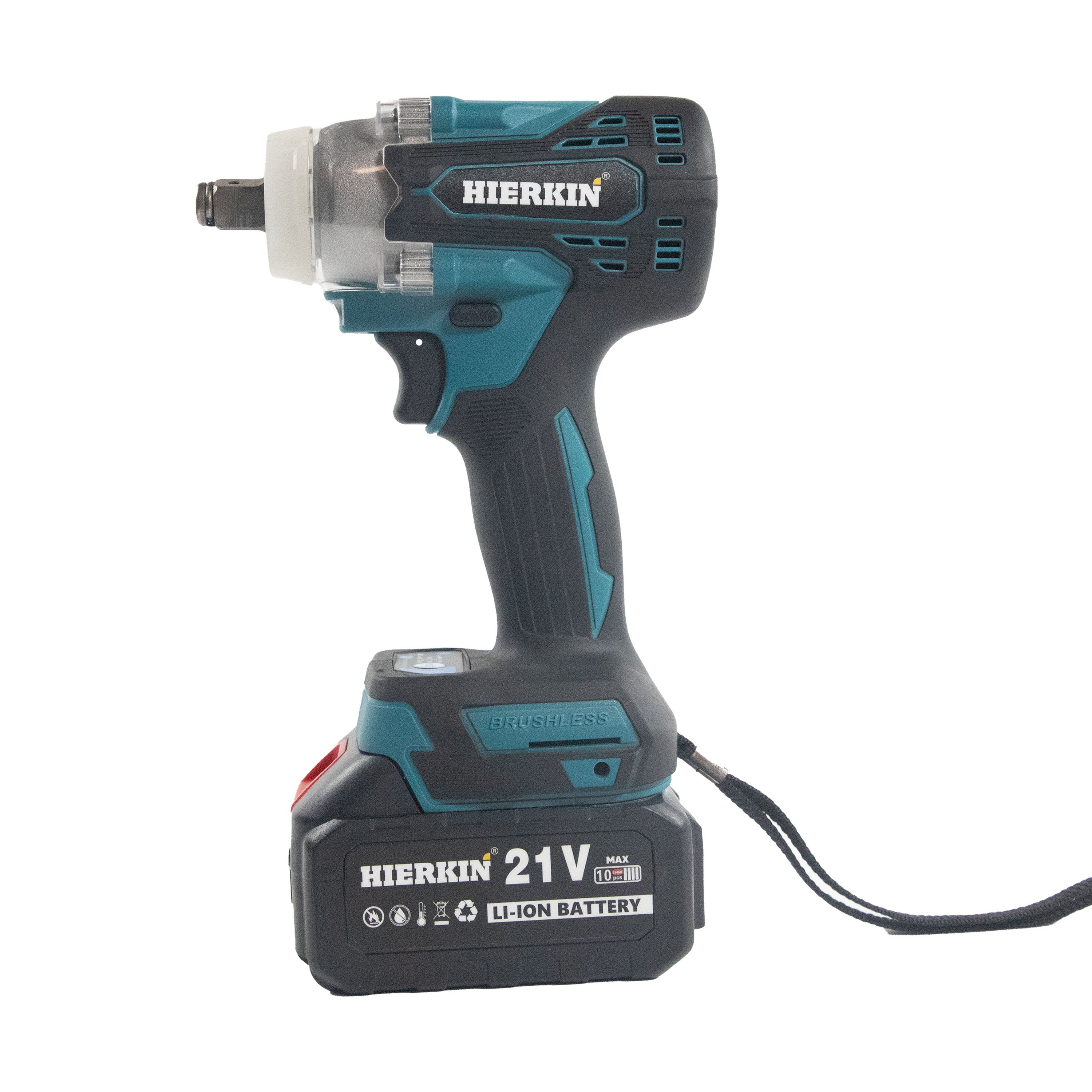 HIERKIN High Power battery packs klucze herramientas para mecanico automotriz auto repair tool set power wrenches impact wrench