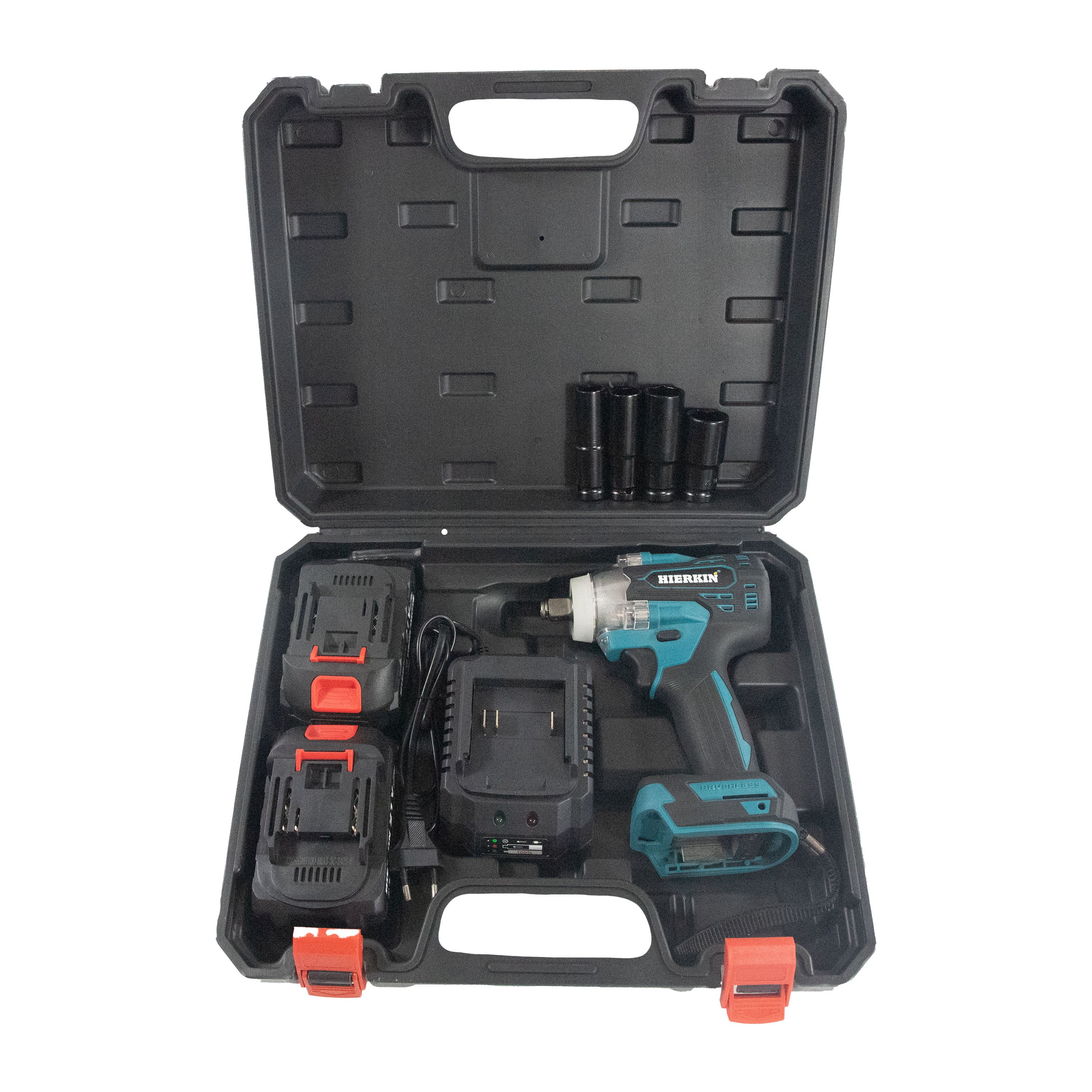 HIERKIN High Power battery packs klucze herramientas para mecanico automotriz auto repair tool set power wrenches impact wrench